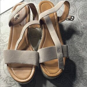 J. Crew Beige Sandals